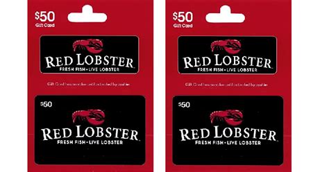 $50 Red Lobster Gift Card - Giveaway Joe