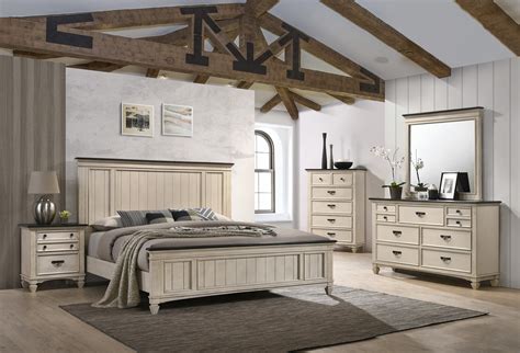 Modern Farmhouse Sawyer Queen Size Bedroom Set | My Furniture Place