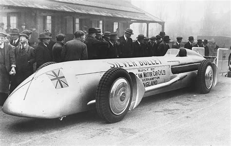 Silver Bullet Race Car Photograph by Underwood Archives