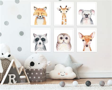 Free Printable Nursery Animal Designs - Just Simply Mom