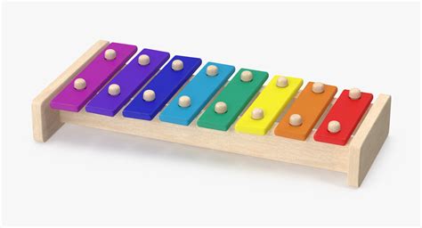 kids xylophone 3d max