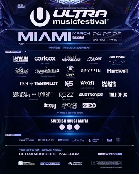 Ultra Music Festival Lineup 2024 - Joell Rosaleen