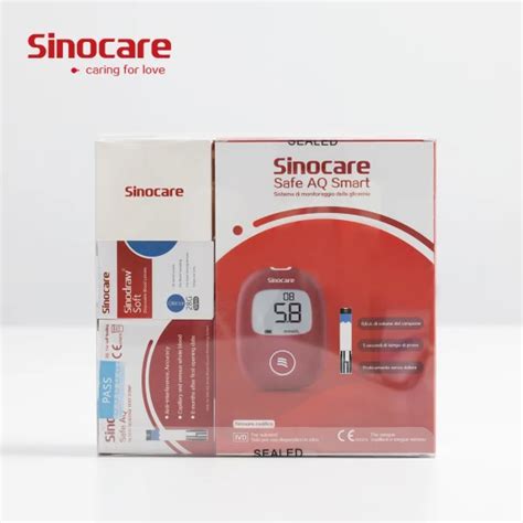 Sinocare Portable Best Glucometer Kit Smart Glucometer Brands Price ...