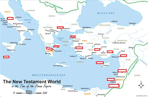 Acts of the Apostles Map Continued Diagram | Quizlet