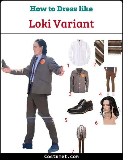 Loki Variant's Costume for Halloween