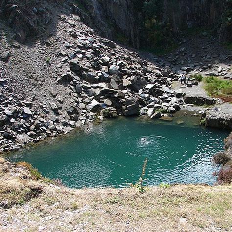 Dye used to deter quarry swimming - Quarry