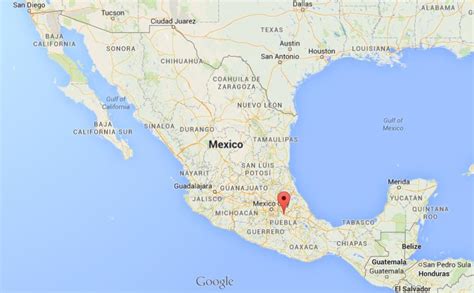 Where is Puebla on map Mexico