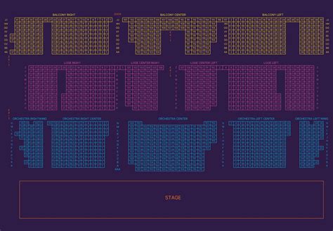 Civic Center Seating Plan | Elcho Table