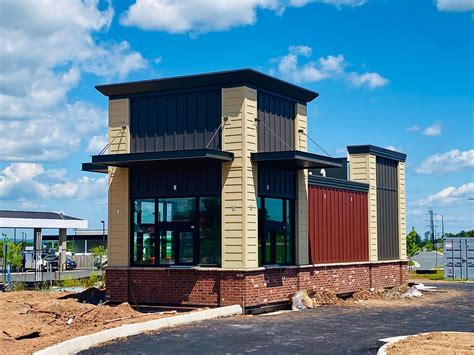 New drive-thru coffee shop building arrives in Sterling - The Burn