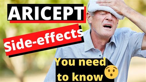 Aricept side effects in the elderly- You need to KNOW! – Thinkyourhealth