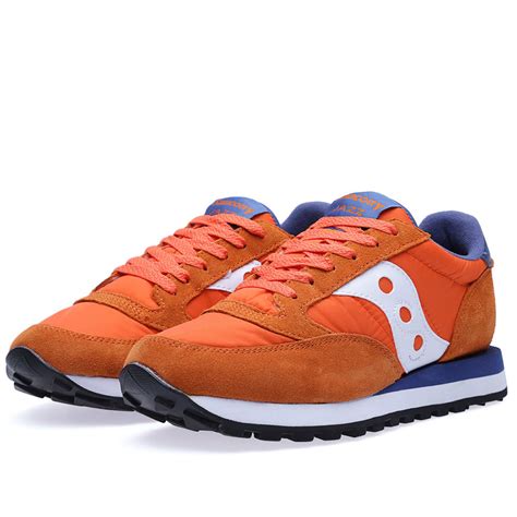 Saucony Jazz Original Orange & Blue | END.