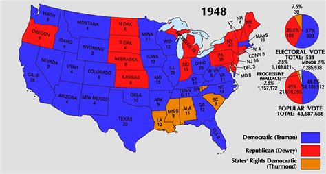 1948 electoral map - group picture, image by tag - keywordpictures.com