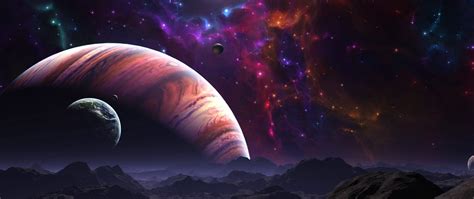 2560x1080 Galaxy Space Fantasy Science Fiction Wallpaper,2560x1080 ...