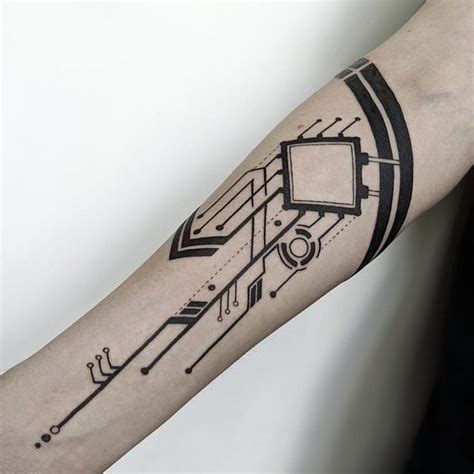 88 Amazing Cyberpunk Tattoo Designs For 2024! | Cyberpunk tattoo ...