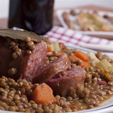 Recette Petit salé aux lentilles à l'auvergnate