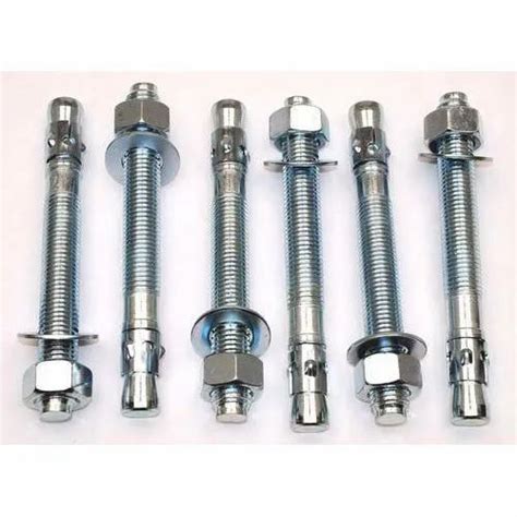 GI Straight Concrete Wedge Anchor Bolt, Thickness: 6mm To 20mm, Size ...