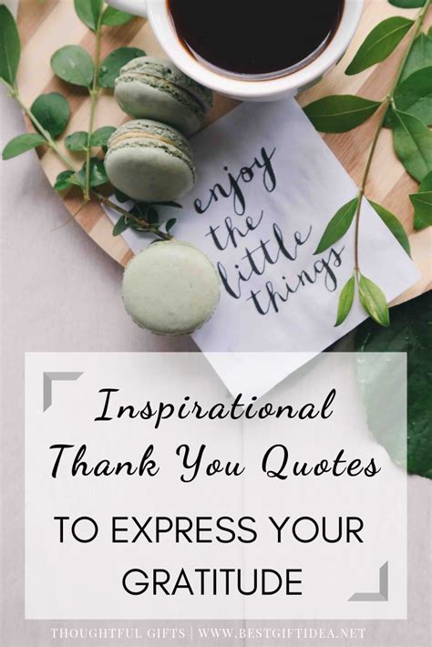 Best Gift Idea INSPIRATIONAL THANK YOU QUOTES TO EXPRESS YOUR GRATITUDE ...