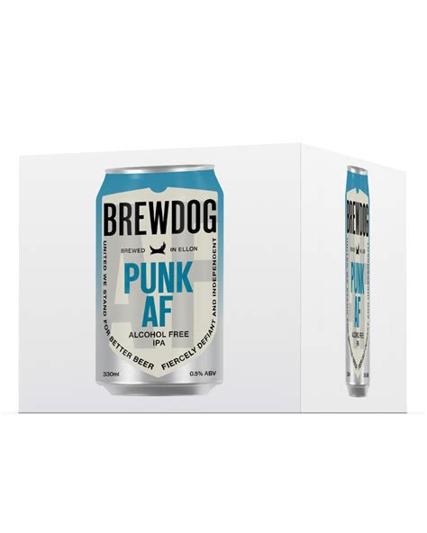 Brewdog PUNK AF- Alcohol Free 4 pack 33cl Can - Molloys Liquor Stores