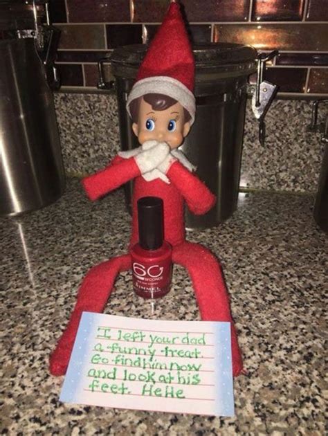 20 Funny Elf On The Shelf Ideas | Elf ideas easy, Elf on the shelf ...