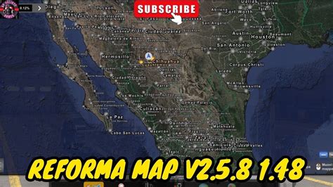 American Truck Simulator 1.48 - Reforma Map V2.5.8 - YouTube