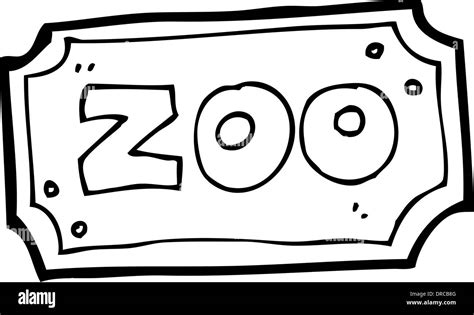 Zoo Sign Cartoon