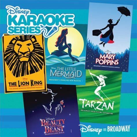 Disney's Karaoke Series: Disney on Broadway | Disney karaoke, Karaoke ...