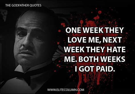 10 Fan Favourite The Godfather Quotes | EliteColumn