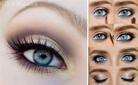 Step By Step Natural Eye Makeup For Blue Eyes