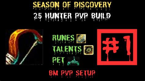 BM Hunter SOD - PvP Hunter Build (Phase 1) - YouTube