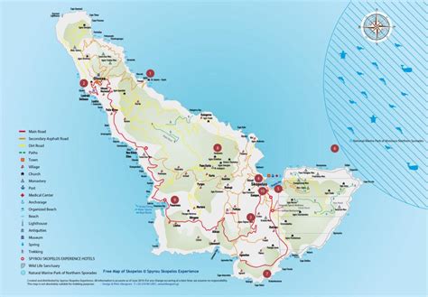 Map of Skopelos and 10 Places to Visit in Skopelos – Attractions ...