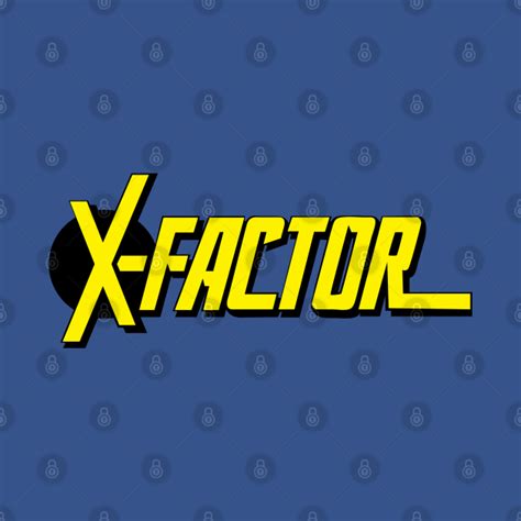 X-factor Logo - X Men - T-Shirt | TeePublic