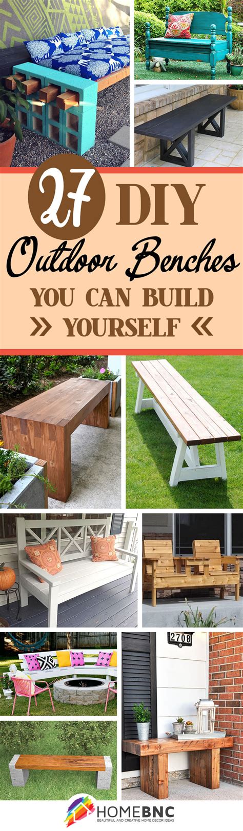 DIY Garden Bench Ideas - Free Plans for Outdoor Benches: Diy Curved ...