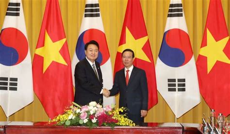 Yoon, Vietnam president agree to strengthen cooperation in security ...