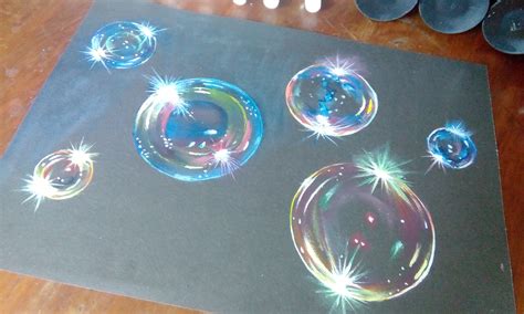 How To Paint Hyper Realistic Bubbles Acrylic Painting Timelapse ...