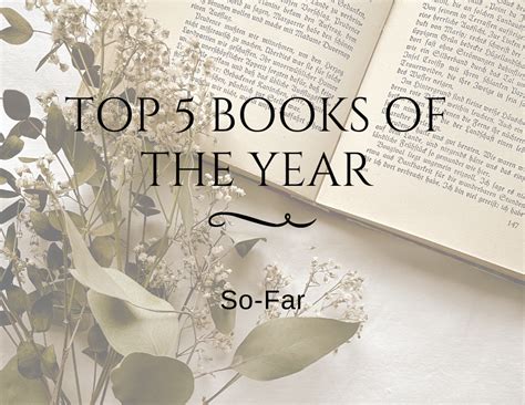 Top 5 Books of the Year (So-Far)