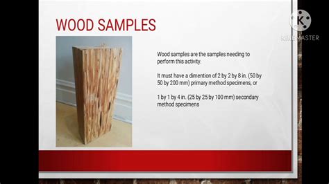 TEST FOR COMPRESSIVE STRENGTH OF WOOD PARALLEL TO THE GRAIN and STATIC ...