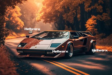 PRINTABLE Lamborghini Countach Wallpapers Digital Car Art ...