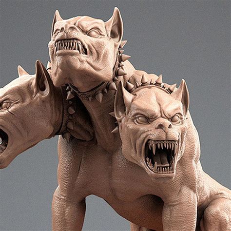 "Cerberus." by Parag Lavande | Cerberus, Creature concept art, Animals ...