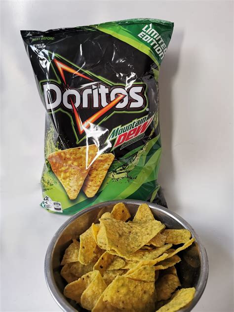 Doritos - Mountain Dew - @sh1teater NZ snack reviews