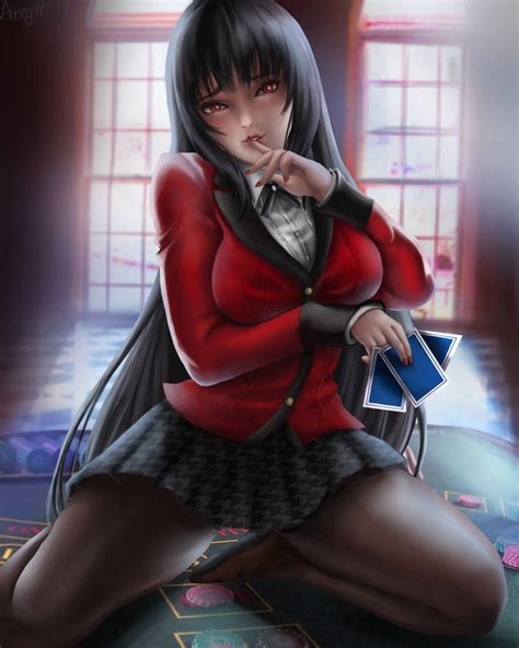 Yumeko Jabami by AbbeysHollow on DeviantArt