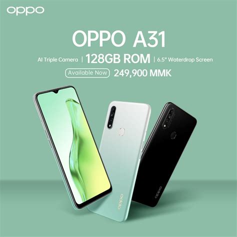 Launching OPPO A31 AI Triple Camera Smartphone to Myanmar Market ...