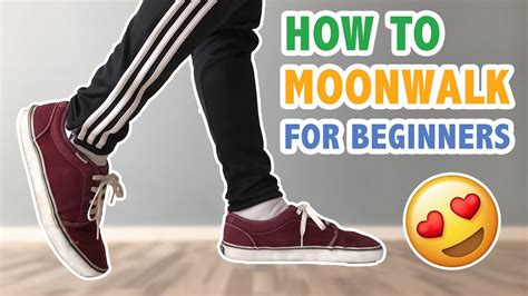 How To Moonwalk For Beginners (Michael Jackson Dance Move) | Dance ...