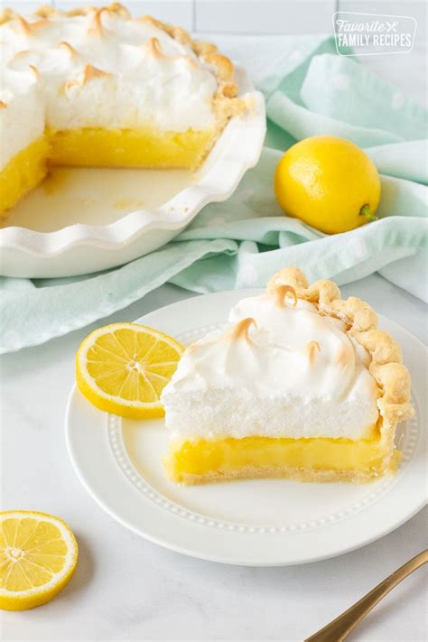 Lemon Meringue Pie Slice