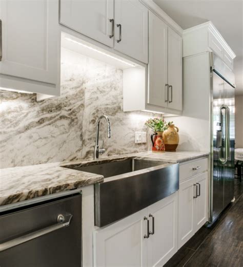 10+ Kitchen With Marble Backsplash – DECOOMO