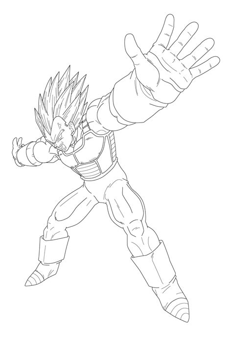 Vegeta - Final Flash by Corbier1664 on DeviantArt