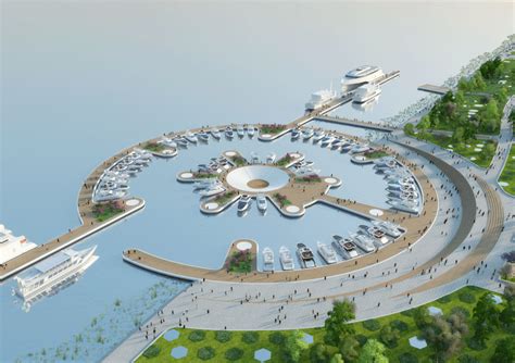 vincent callebaut conceives floating ferry terminal shaped like a manta ray