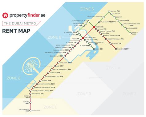 dubai metro map