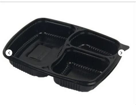 Microwave Safe 3 Compartment Plates for Dinner, Lunch,Unbreakable Made ...