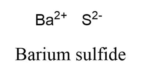 Barium Sulfide – an Inorganic Compound - Assignment Point