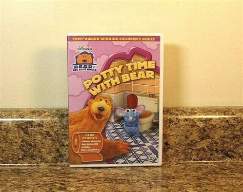 Disney Bear in the Big Blue House: Potty Time With Bear (DVD) Sealed ...